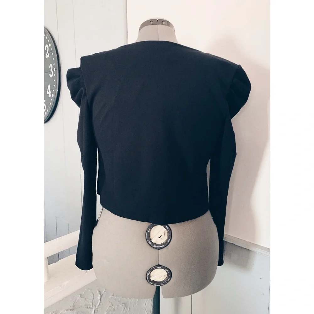 New Look from ASOS black scuba top